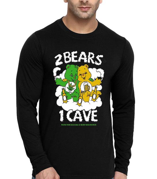 2 Bears 1 Cave With Tom Segura And Bert Kreischer Beer And Weed Shirt