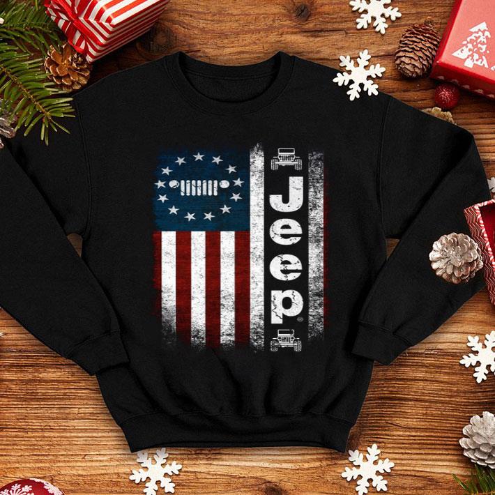 Jeep Betsy Ross Flag shirt