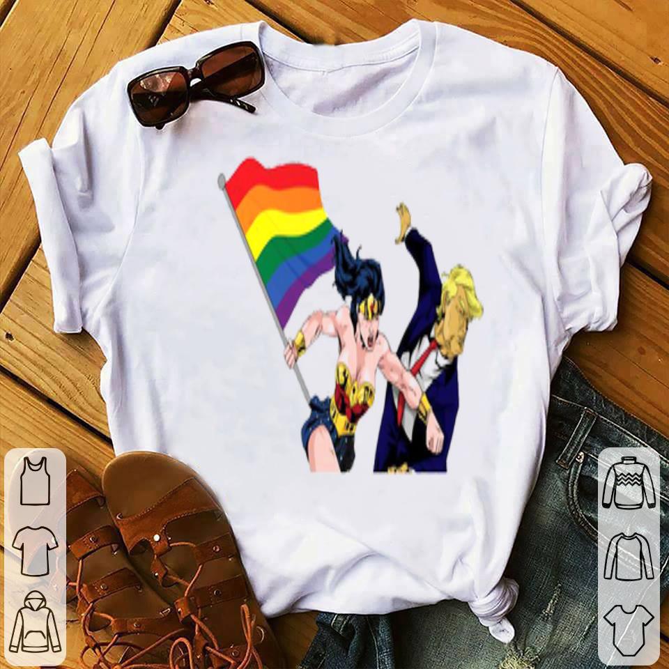 LGBT Wonder Woman Punch Trump So Strong Shirt 64f7461f lgbt wonder woman punch trump so strong shirt 4 - LGBT Wonder Woman Punch Trump So Strong Shirt