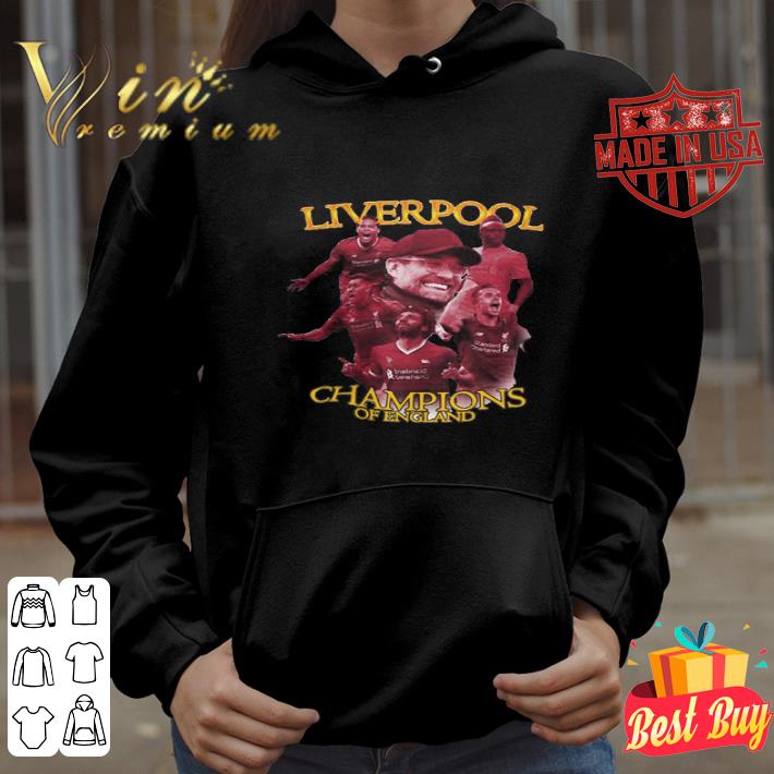 Liverpool Football Club Champions Of England shirt