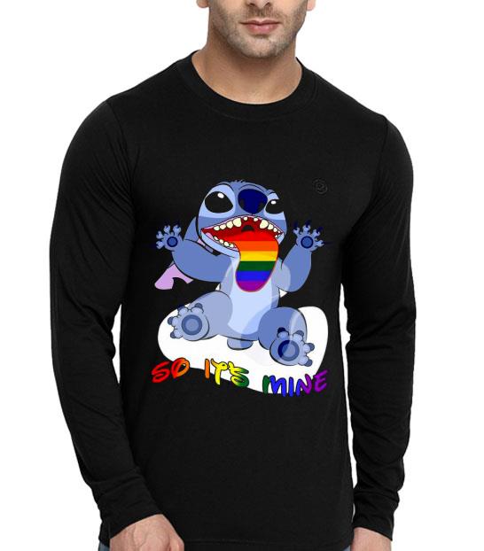 LGBT Disney Stitch I Licked It So It’s Mine Shirt 10 LGBT Disney Stitch I Licked It So It’s Mine Shirt