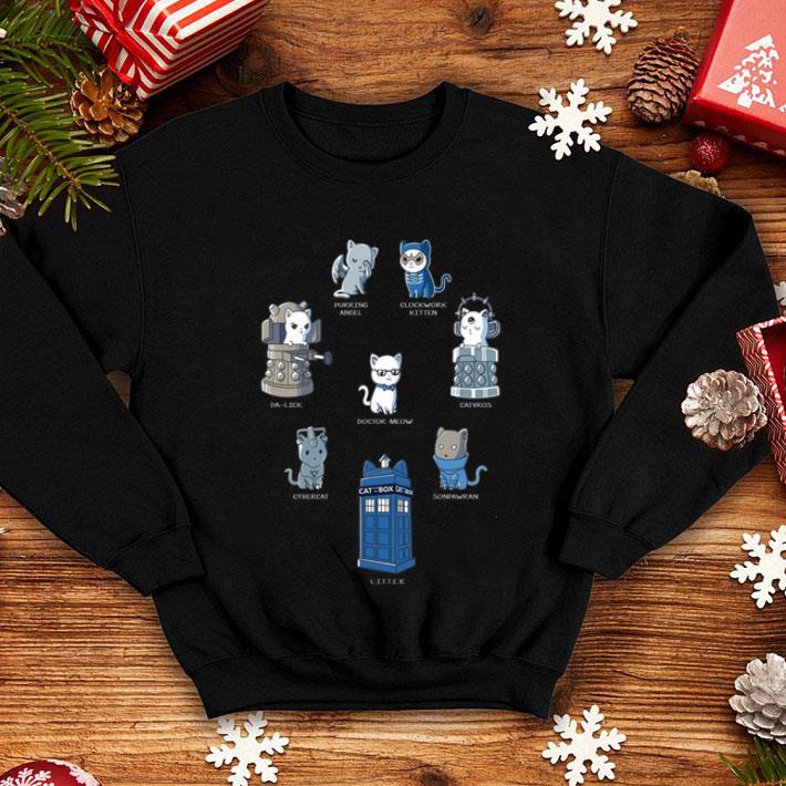 Purring Angel Clockwork Kitten Da Lick Catvros Doctor Meow shirt 1 Purring Angel Clockwork Kitten Da Lick Catvros Doctor Meow shirt