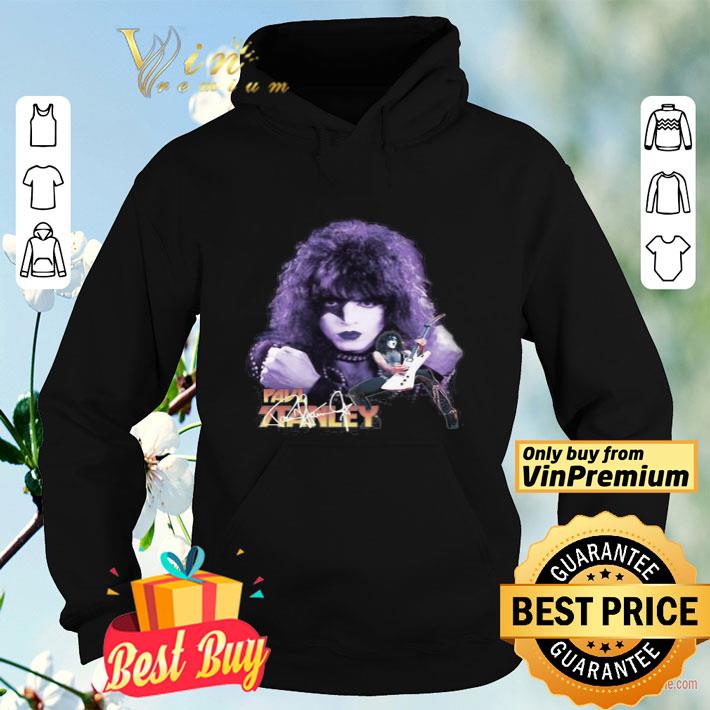 Paul stanley kiss band signature shirt