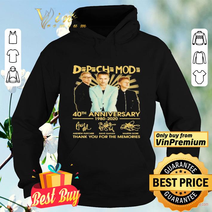 DPCH Mod 40th anniversary 1980 2020 thank you for the memories signatures shirt