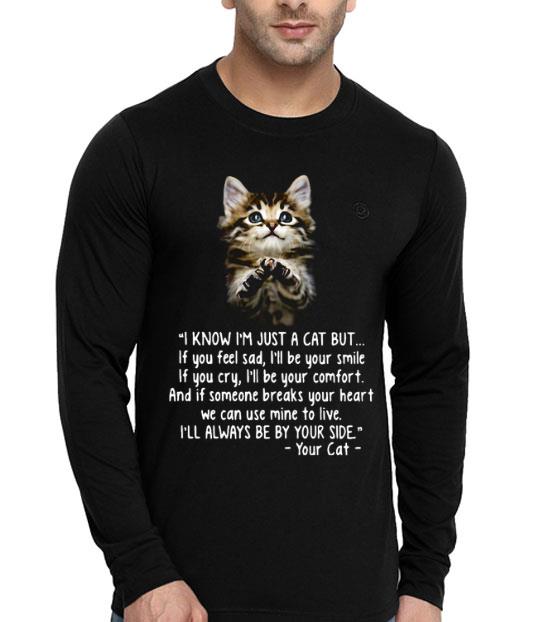 6d6220e6 i know i m just a cat but if you feel sad i ll be your smile shirt 4 - I Know I’m Just A Cat But If You Feel Sad I’ll Be Your Smile Shirt