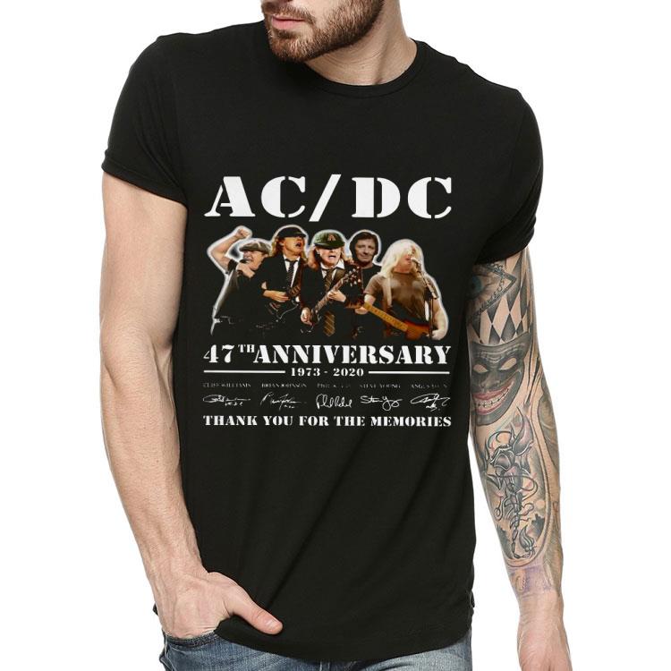 6f7d96eb acdc band 47th anniversary 1973 2020 signatures shirt 4 - ACDC Band 47th Anniversary 1973-2020 Signatures Shirt