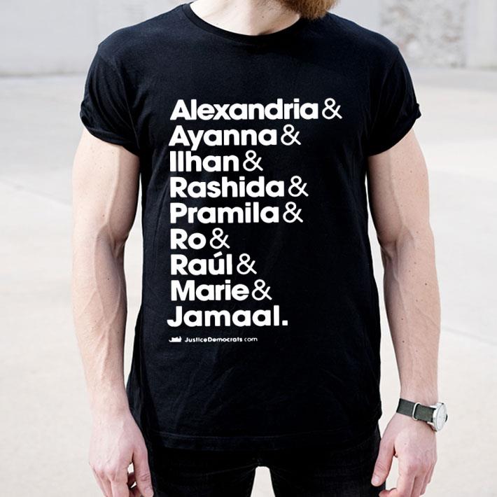 6ff3476c alexandria and ayanna and iihan and rashida and pramila and ro and raul and marie and jamaal shirt 4 - Alexandria And Ayanna And Iihan And Rashida And Pramila And Ro And Raul And Marie And Jamaal Shirt