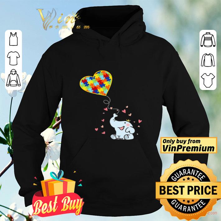 Elephant Heart Autism Awareness shirt
