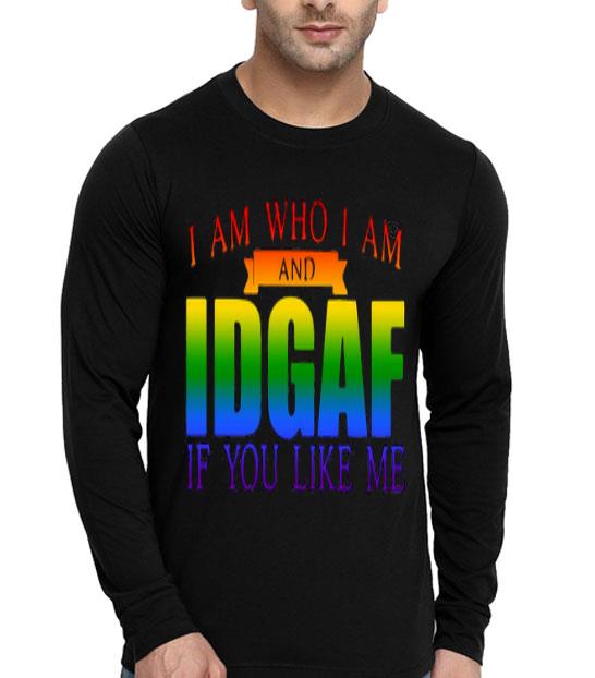 71511b63 lgbt i am who i am and idgaf if you like me shirt 4 - LGBT I Am Who I Am And Idgaf If You Like Me Shirt