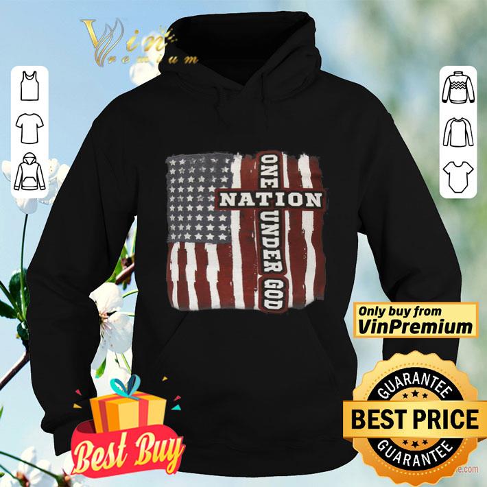 71d19d41 one nation under god american flag shirt 4 - One nation under God American flag shirt