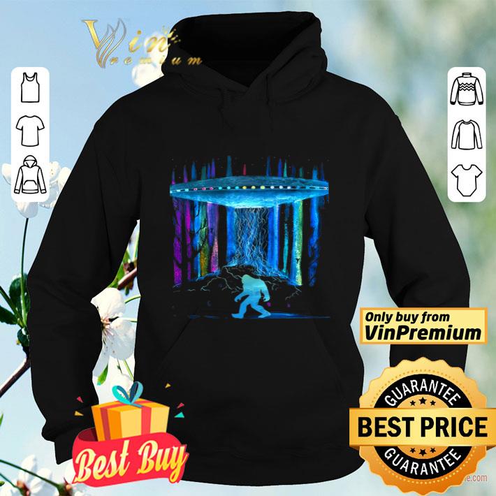 72388baa bigfoot ufo in the forest shirt 4 - Bigfoot Ufo In The Forest shirt