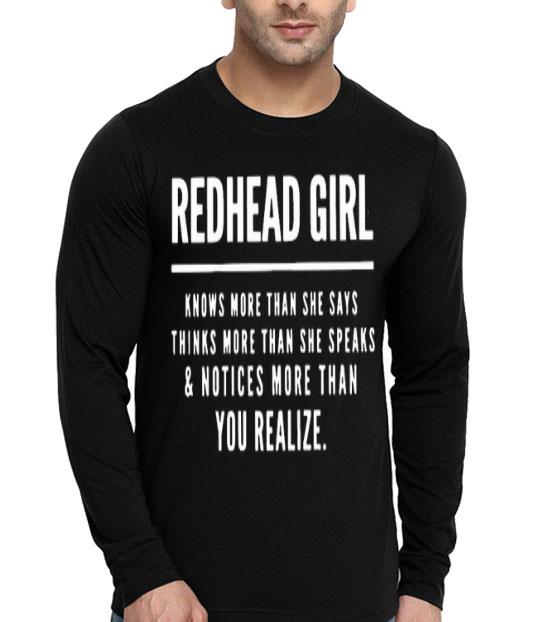 74adc9cd redhead girl knows more than she says thinks more than she speaks and notices more than you realize shirt 4 - Redhead Girl Knows More Than She Says Thinks More Than She Speaks And Notices More Than You Realize Shirt