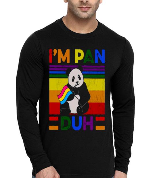 76722842 lgbt panda i m pan duh vintage shirt 4 - LGBT Panda I’m Pan Duh Vintage Shirt