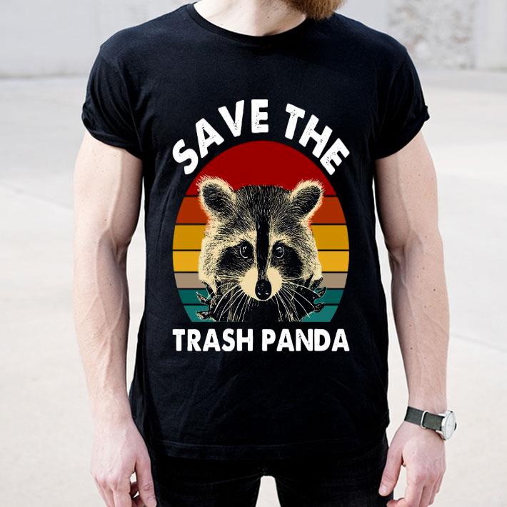 79005c6c raccoon save the trash panda vintage retro shirt 4 - Raccoon Save The Trash Panda Vintage Retro Shirt