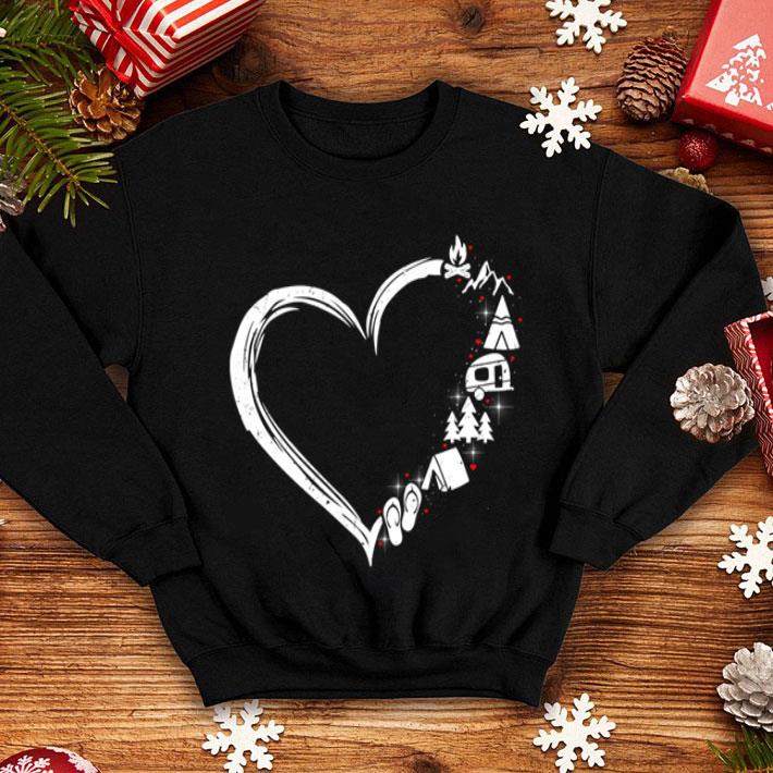 I Love Flip Flop Camping Campfire shirt