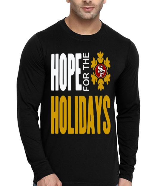 7a3eb634 hope for the holidays san francisco 49ers 2020 shirt 4 - Hope For The Holidays San Francisco 49ers 2020 Shirt