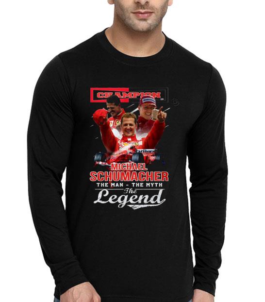 Champion Michael Schumacher The Man The Myth The Legend Shirt 10 Champion Michael Schumacher The Man The Myth The Legend Shirt