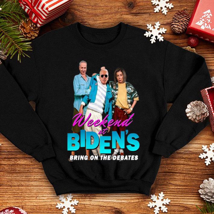 Joe Biden Weekend At Biden’s Bring On The Debates shirt 12 Joe Biden Weekend At Biden’s Bring On The Debates shirt