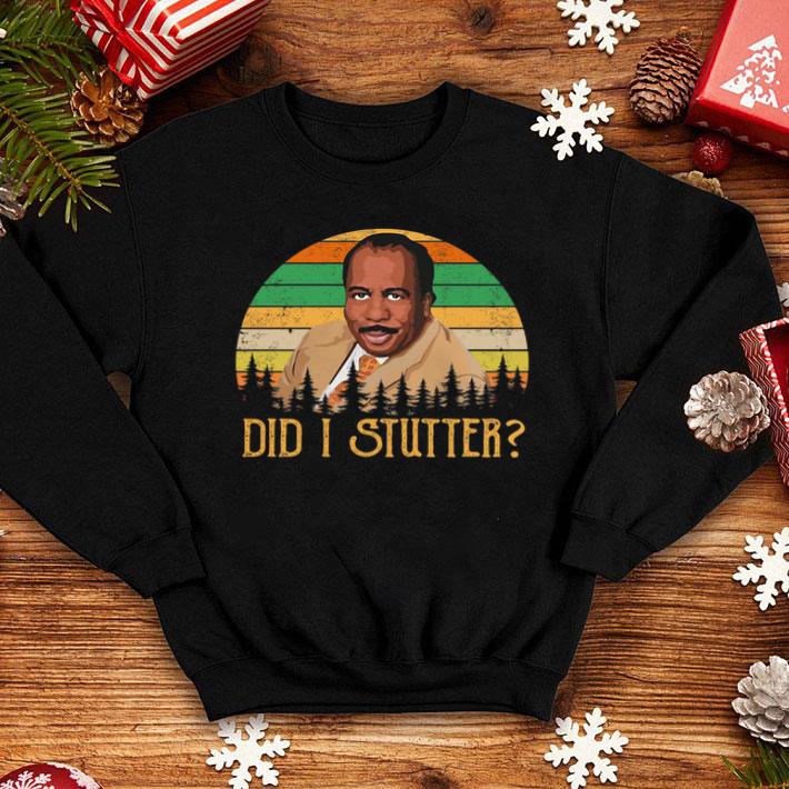 81c57bb8 stanley hudson did i stutter sunset vintage shirt 4 - Stanley Hudson Did I Stutter Sunset Vintage shirt