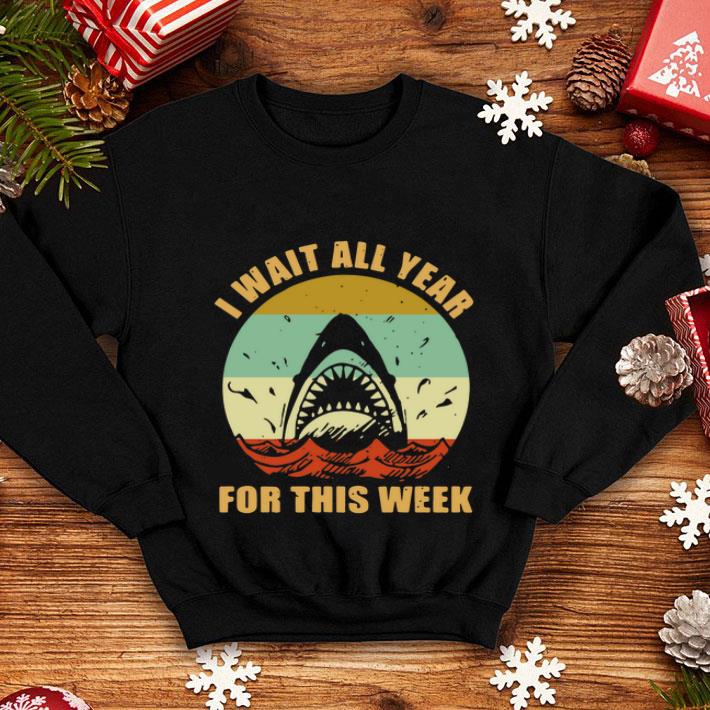 Jaws I Wait All Year For This Week Vintage shirt