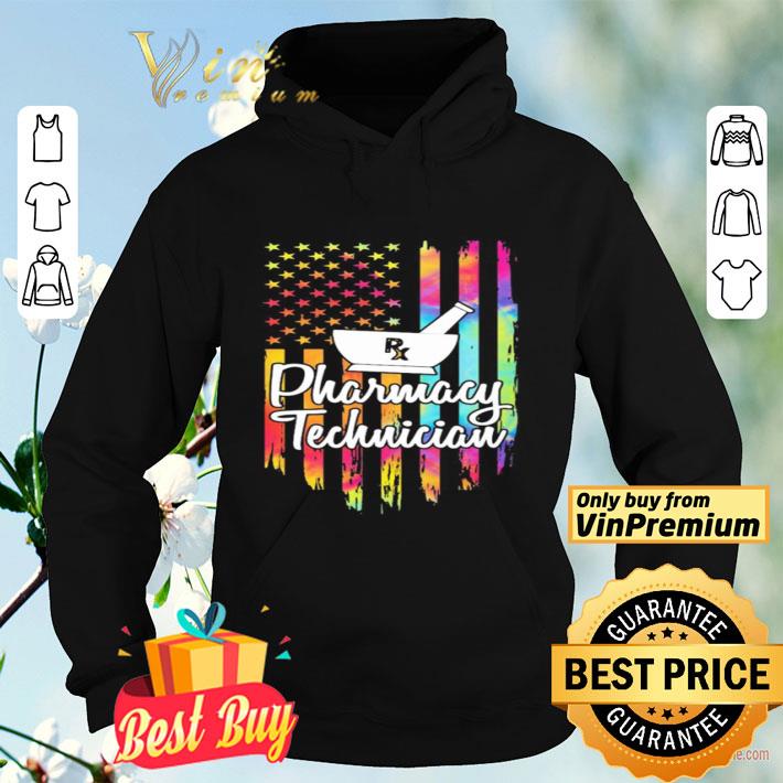 82c0c87b pharamacy technician american flag color shirt 4 - Pharamacy technician American flag color shirt