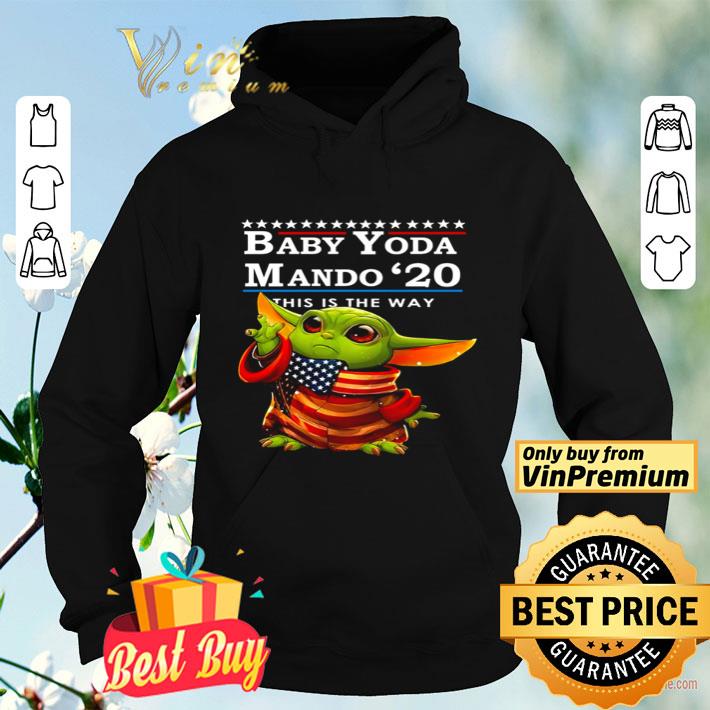855df98c baby yoda mando 2020 this is the way shirt 4 - Baby Yoda Mando 2020 this is the way shirt