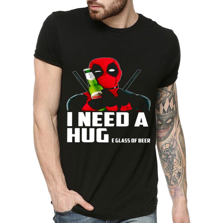 Deadpool I Need A Huge Glass Of Beer And I Love It Shirt 10 Deadpool I Need A Huge Glass Of Beer And I Love It Shirt