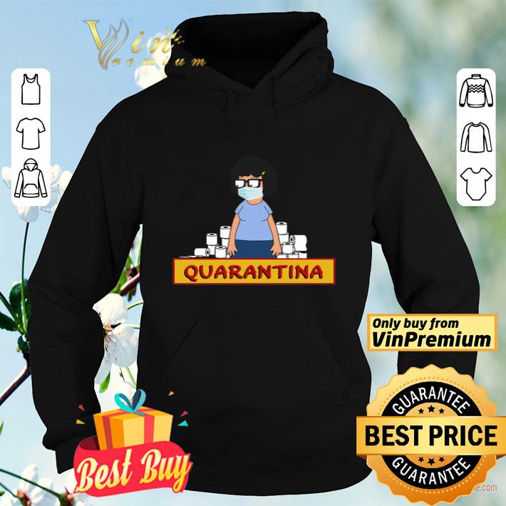 Tina Belcher Face Mask Toilet Paper Quarantina shirt