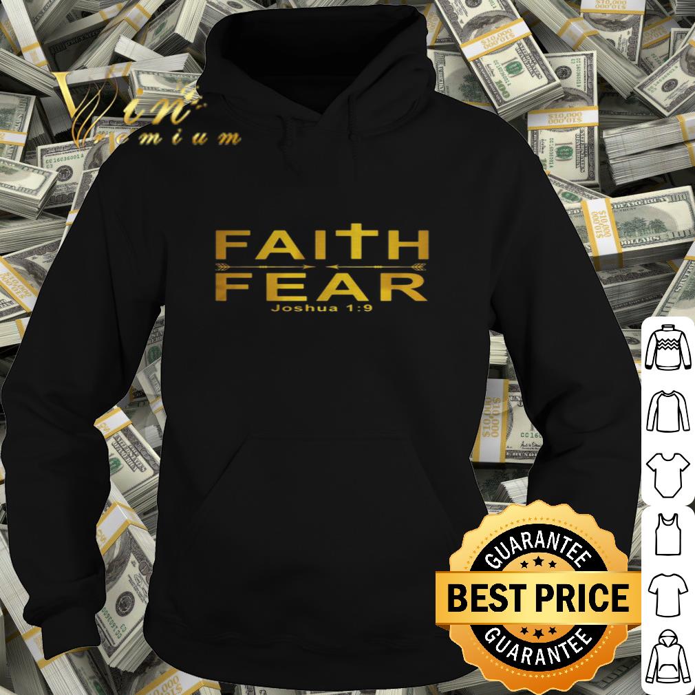 Faith Fear Joshua 19 Jesus Dwarf shirt