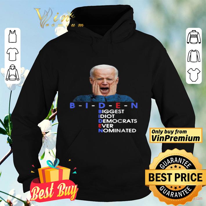 879ccd60 biden biggest idiot democrats ever nominated anti creepy joe shirt 4 - BIDEN Biggest Idiot Democrats Ever Nominated Anti Creepy Joe shirt