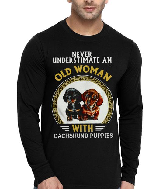 Never Underestimate An Old Woman With Dachshund Puppies Shirt 890ee99e never underestimate an old woman with dachshund puppies shirt 4 - Never Underestimate An Old Woman With Dachshund Puppies Shirt