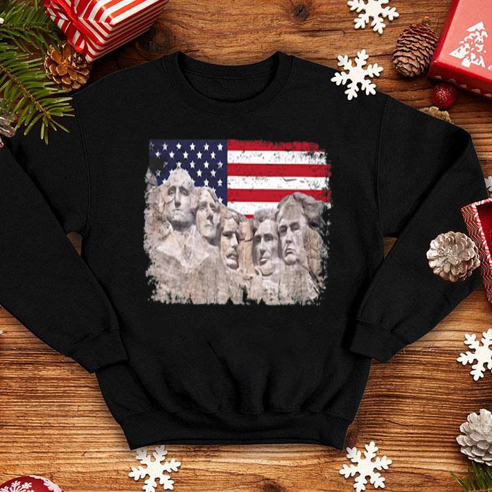 American Flag 45th Added To Rushmore Mount shirt