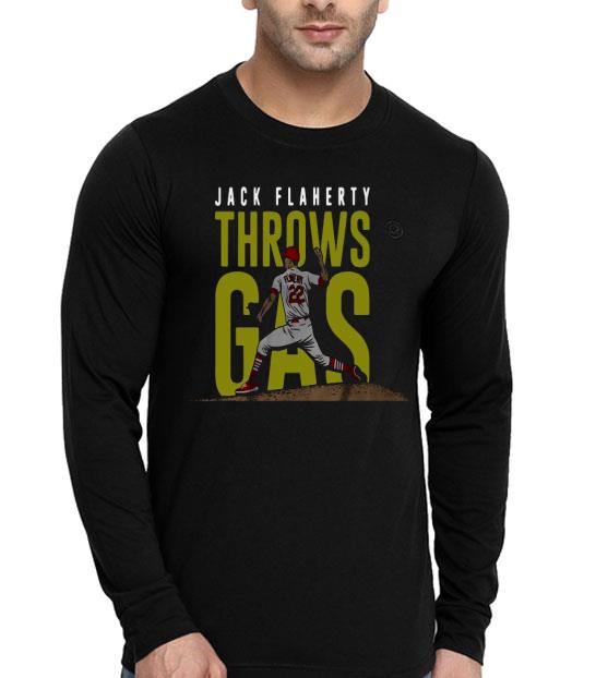 8cace5fd jack flaherty throws gas shirt 4 - Jack Flaherty Throws Gas Shirt