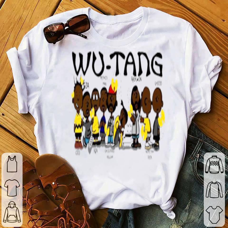 Black Charlie Brown Wu Tang Clan Shirt