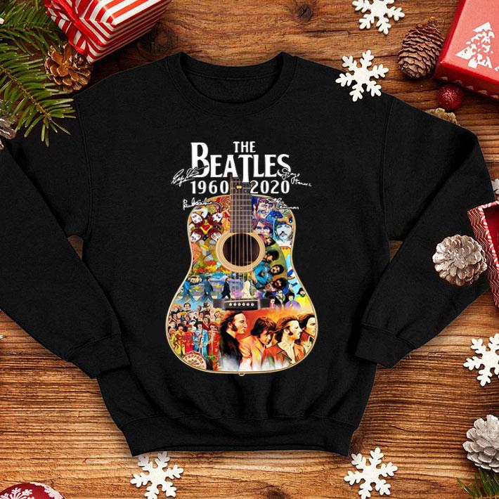 The Beatles Guitar 1960 2020 Signatures shirt