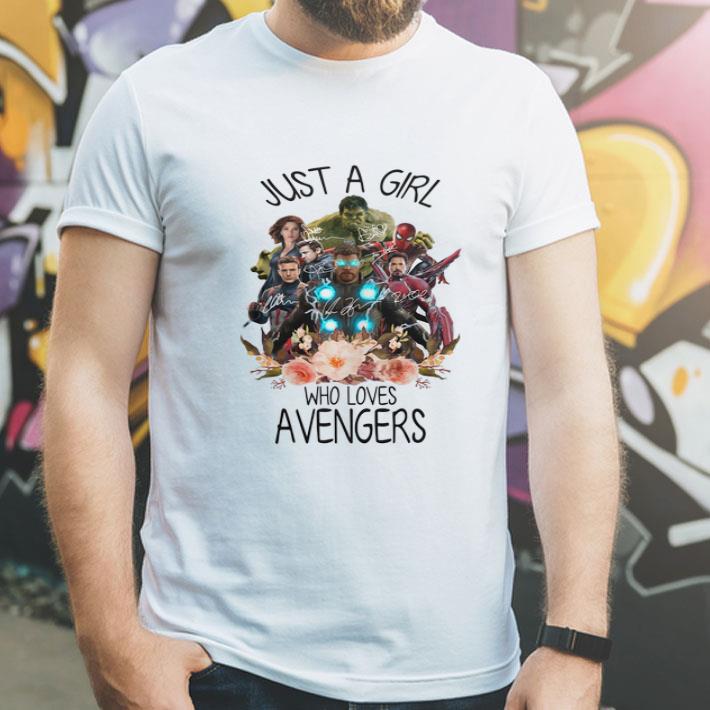 90e50b29 just a girl who loves avengers flower shirt 4 - Just A Girl Who Loves Avengers Flower shirt