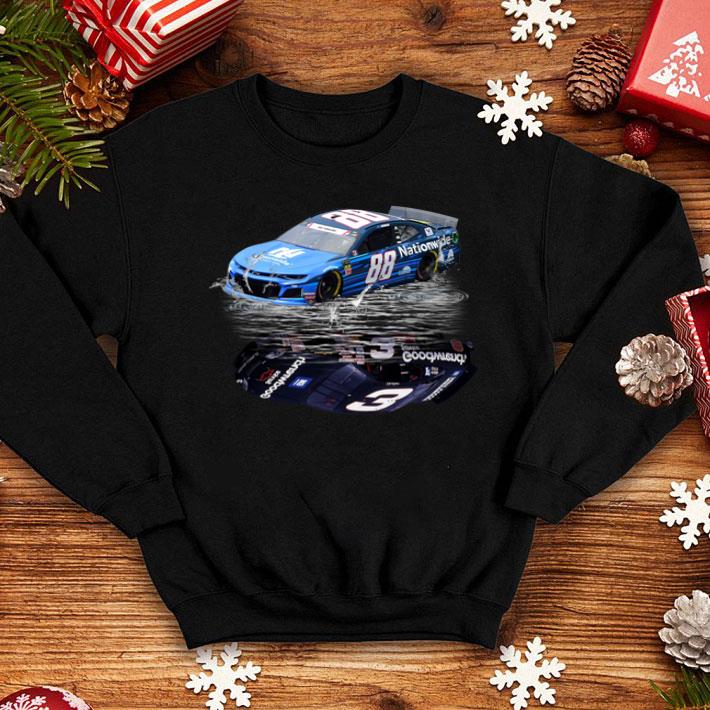 Dale Earnhardt Jr. Car Water Mirror Reflection Shadow shirt