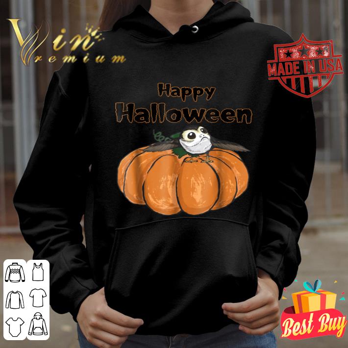 Star Wars Porg On A Pumpkin Halloween Graphic shirt 917954a1 star wars porg on a pumpkin halloween graphic shirt 4 - Star Wars Porg On A Pumpkin Halloween Graphic shirt