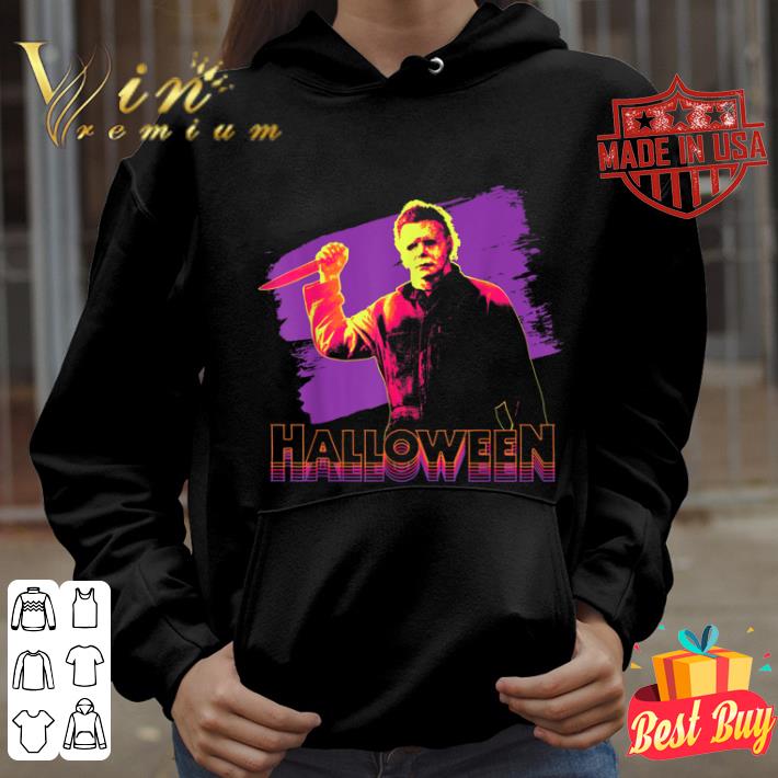 Halloween Michael Myers Neon Portrait shirt 917c7243 halloween michael myers neon portrait shirt 4 - Halloween Michael Myers Neon Portrait shirt