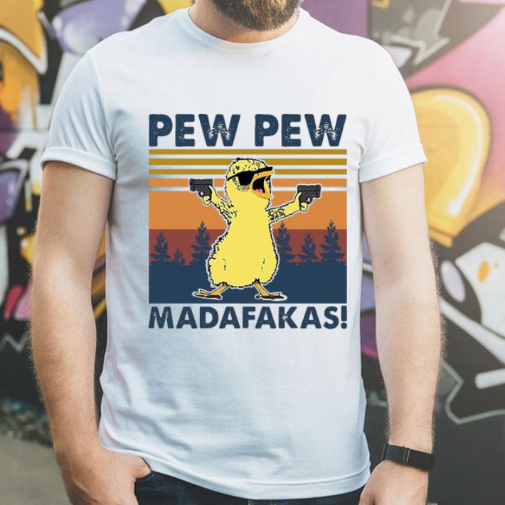 91febfdb vintage duck pew pew madafakas shirt 4 - Vintage Duck Pew Pew Madafakas shirt