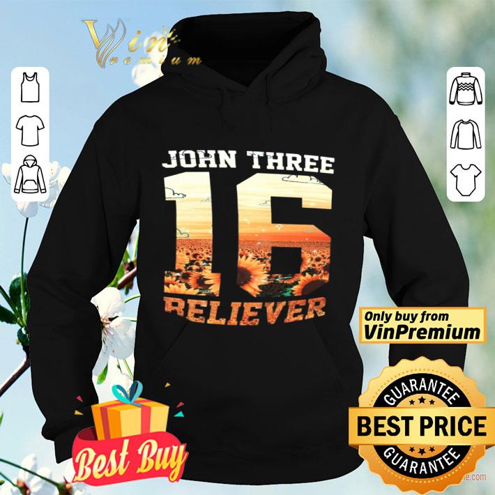 Sunflower john three 16 reliever shirt