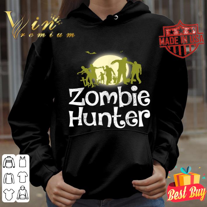 97f6c22e halloween zombie hunter bat funny gift men kids boys shirt 4 - Halloween Zombie Hunter Bat Funny Gift Men Kids Boys shirt