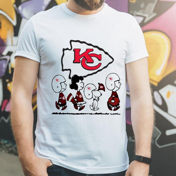 98c71e47 peanuts characters kansas city chiefs shirt 4 - Peanuts Characters Kansas City Chiefs Shirt