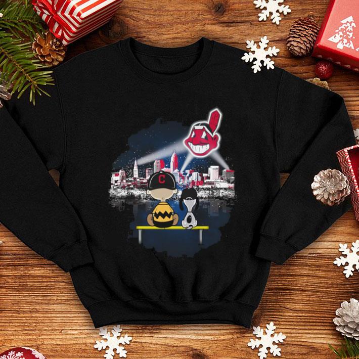 Snoopy And Charlie Brown Cleveland Indians shirt