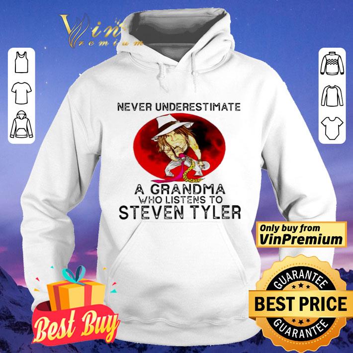 Never underestimate a mother who listen to Steven Tyler shirt