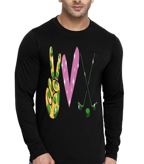 9d59bfce peace love hockey shirt 4 - Peace Love Hockey Shirt