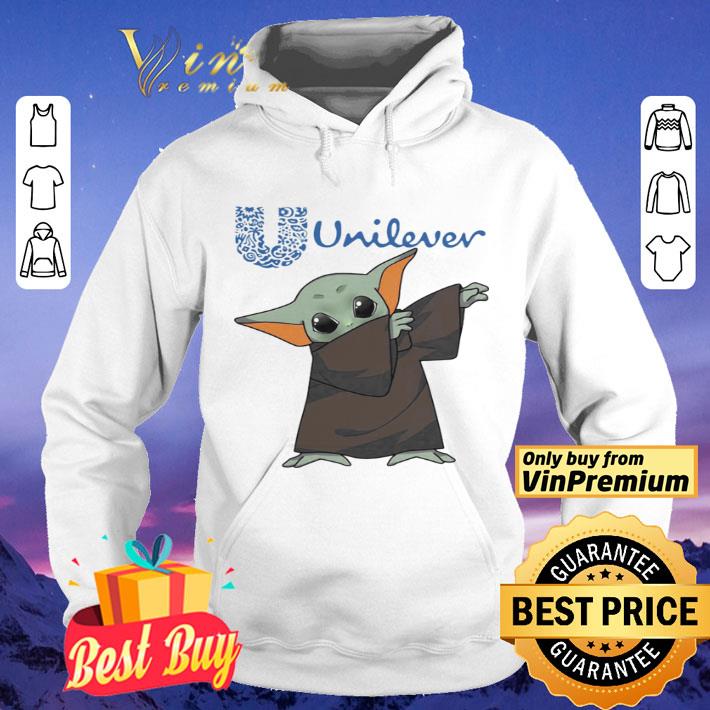 9d8e3e83 dabbing baby yoda mask unilever logo coronavirus shirt 4 - Dabbing baby yoda mask unilever logo coronavirus shirt