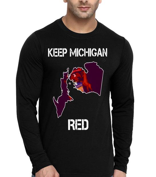 9f854d38 keep michigan red shirt 4 - Keep Michigan Red Shirt