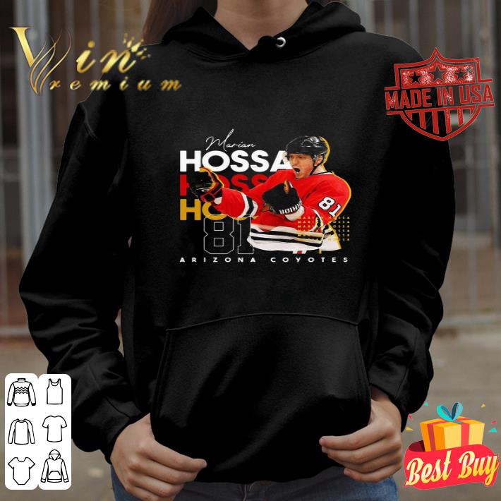 Marian Hossa 81 Arizona Coyotes Hockey NHL shirt