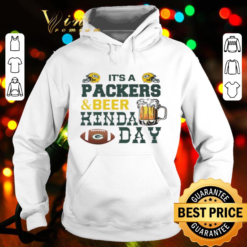 It’s A Green Bay Packers And Glasses Beer Kinda Day shirt